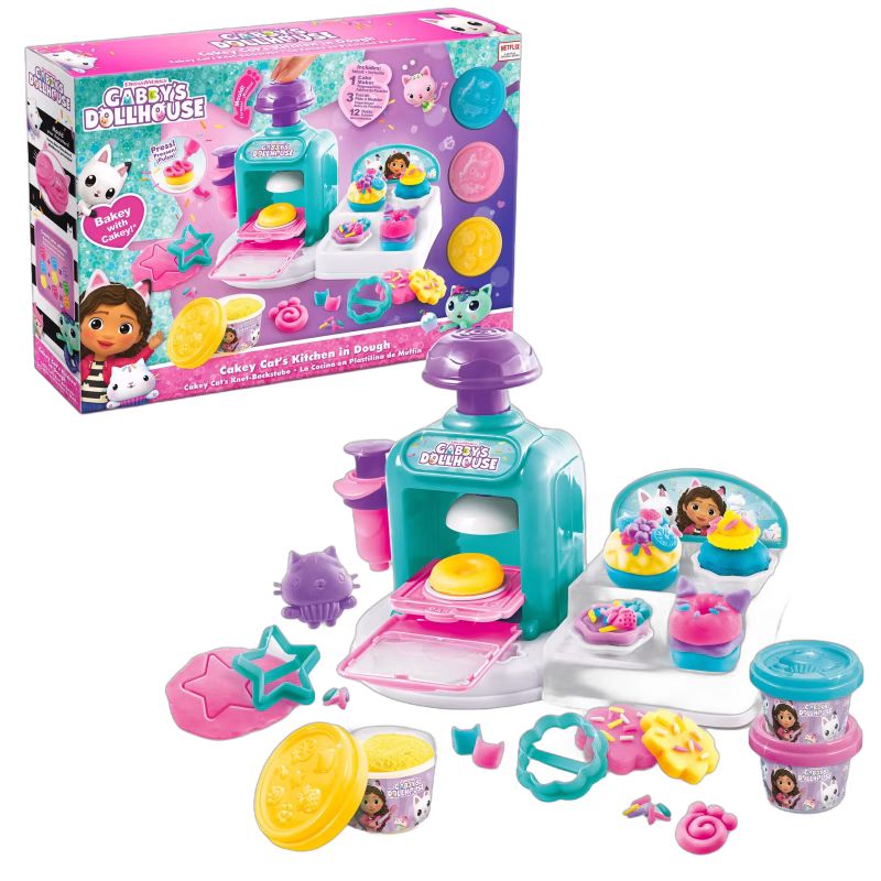 Gabby's Dollhouse Cakey Cats Kitchen Lekset