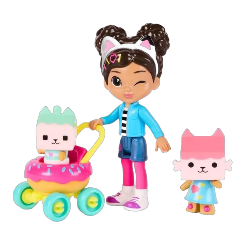 Gabby's Dollhouse Friends Kitty Care Figurset