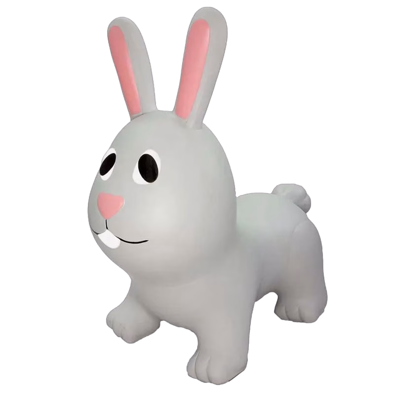 Gerardos Toys hoppdjur, kanin grå