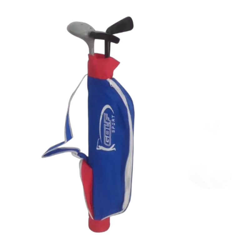 Golfset med klubbor och bag