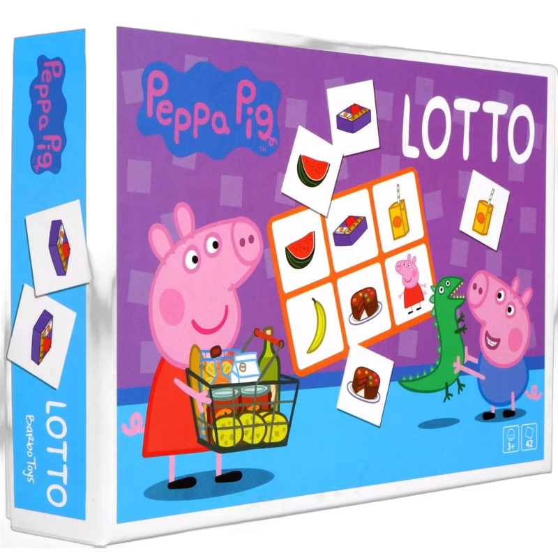 Greta Gris Barnspel Lotto