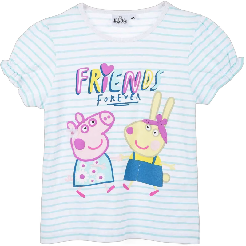 Greta Gris T-shirt, Turquoise, 5 år