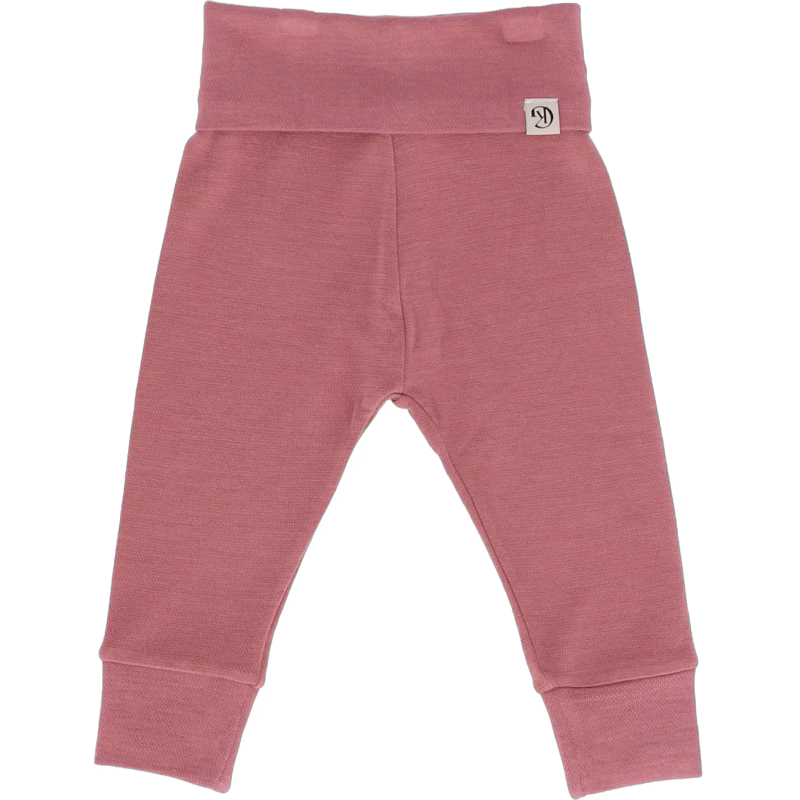Gullkorn Design Gullull Wool Mjukisbyxor, Old Pink, Stl 68