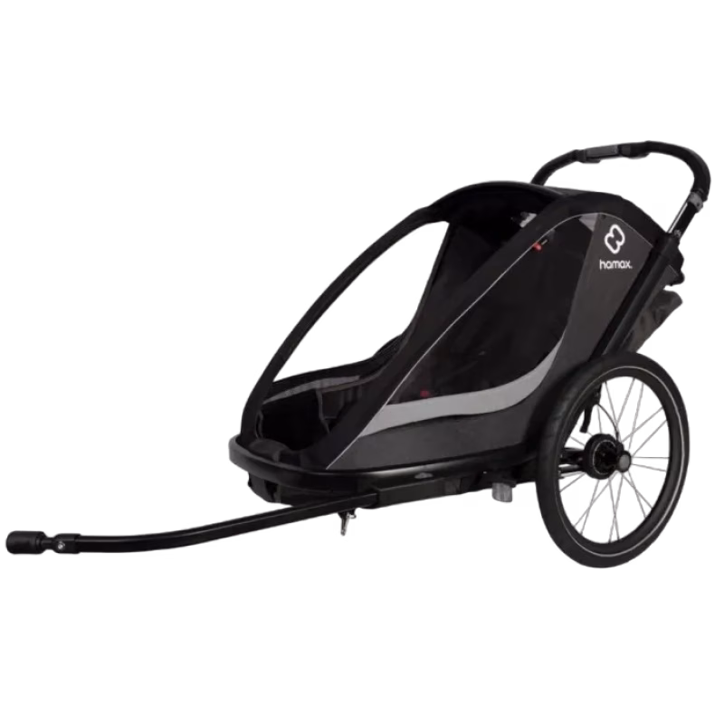 Hamax Cocoon Cykelvagn (Grey/Black)