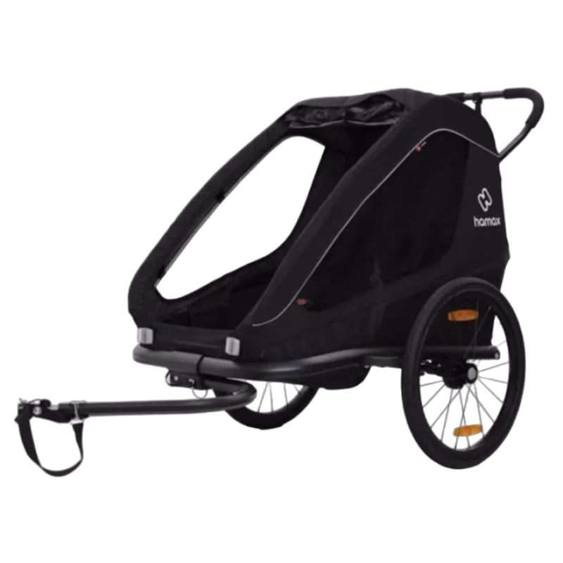 Hamax Traveller Cykelvagn (Black/Black)