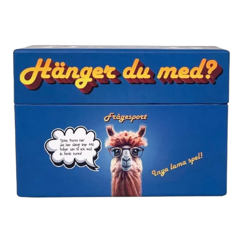 Happy Lama Hänger du med? Frågesport