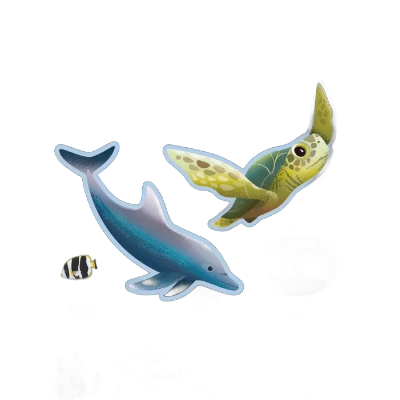 Havet Pysselbok med klistermärken
