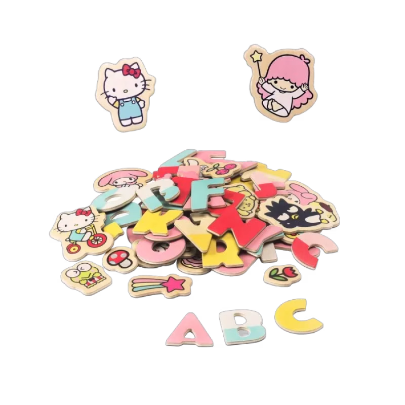 Hello Kitty Magnetbokstäver och figurer