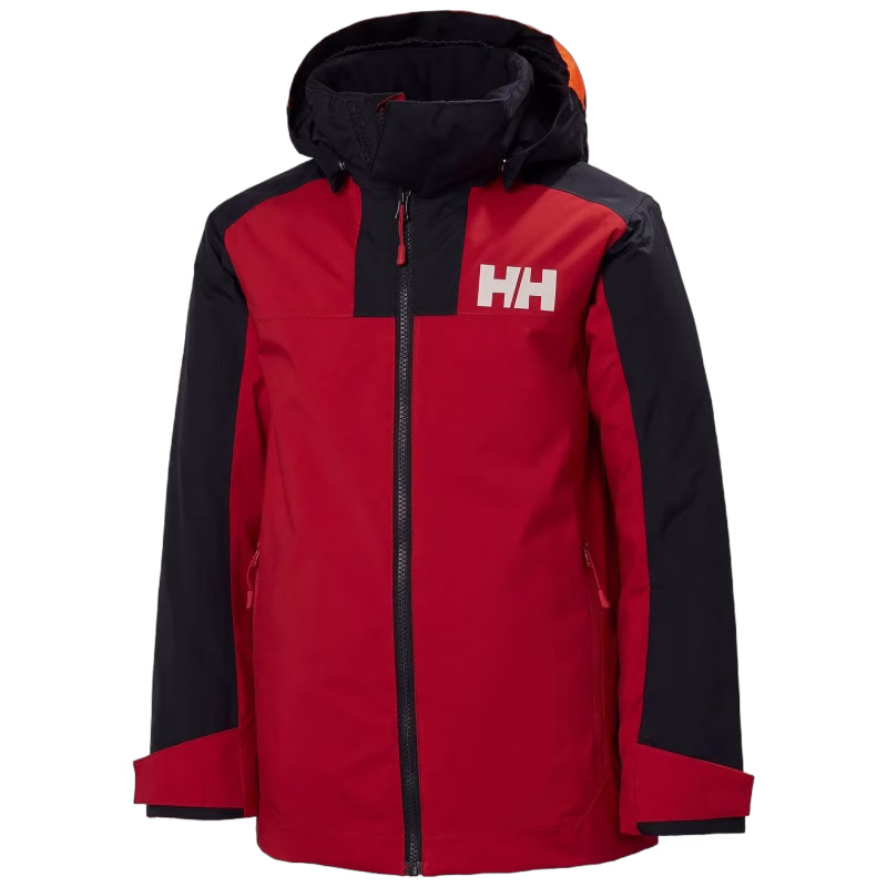 Helly Hansen JR Terrain Skidjacka, Red, 128