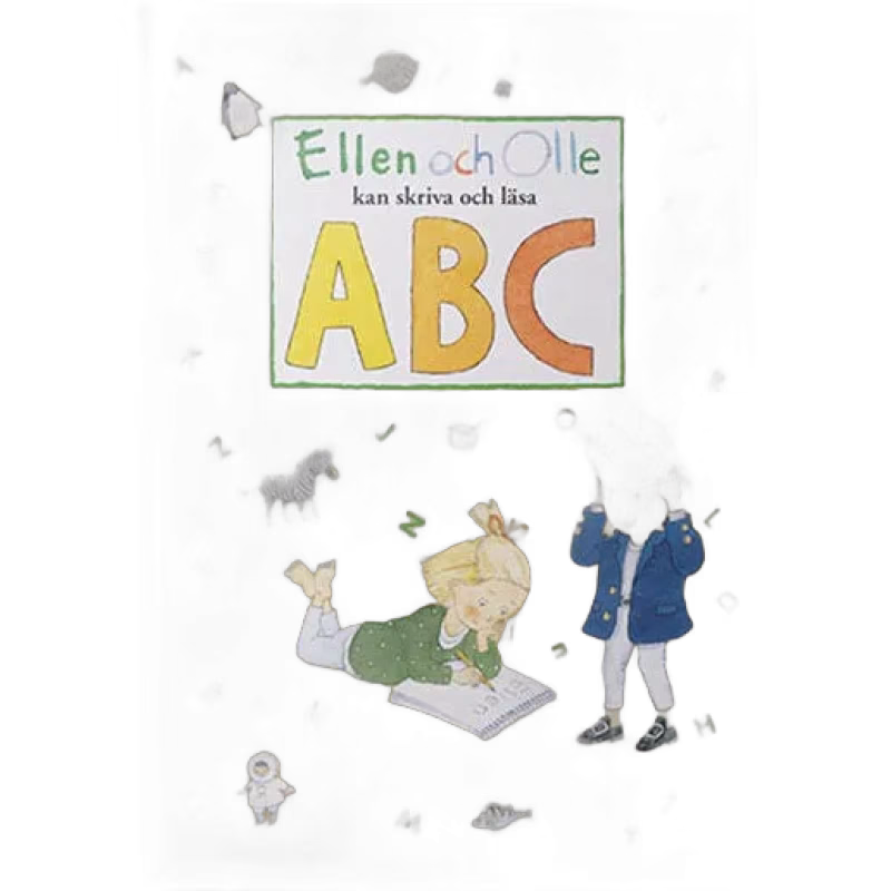Hjelm Förlag Ellen och Olle ABC Skriva Och Läsa