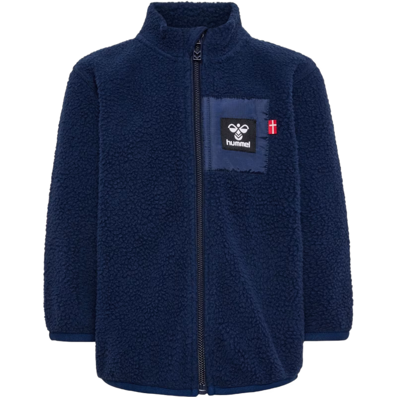 Hummel Atlas Fleecejacka Kids, Black Iris, 68