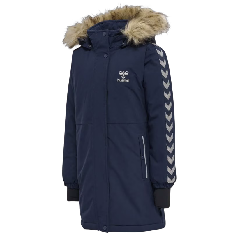 Hummel Leaf Vinterjacka, Black Iris, 110