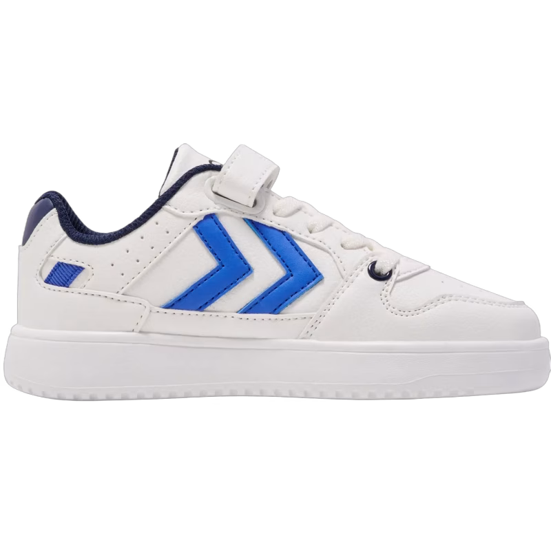 Hummel ST. Power Play Jr Sneakers, Bright White/Black Iris, 37