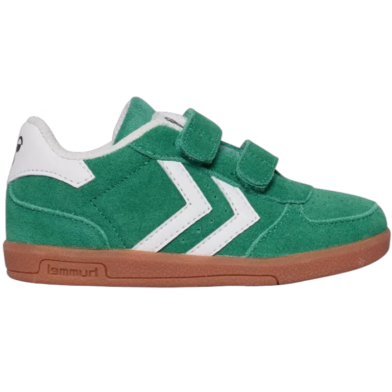 Hummel Victory Suede II Infant Sneakers, Pepper Green, 19