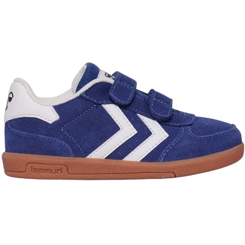 Hummel Victory Suede II Infant Sneakers, True Navy, 22
