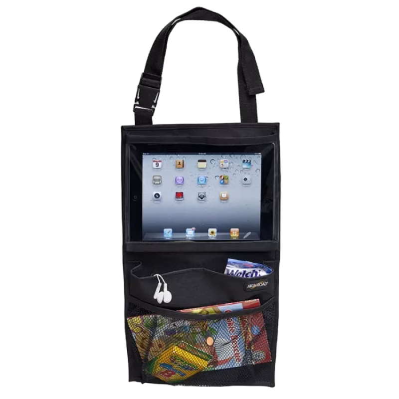 iPadhållare med smarta fickor