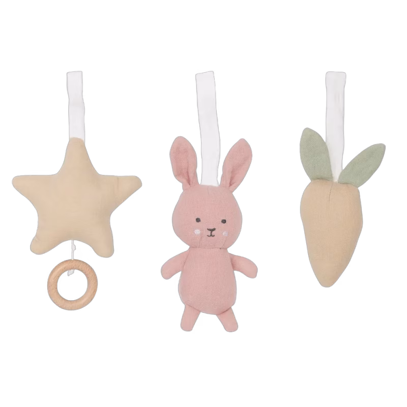 Jabadabado Babygymfigurer Bunny (Rosa)