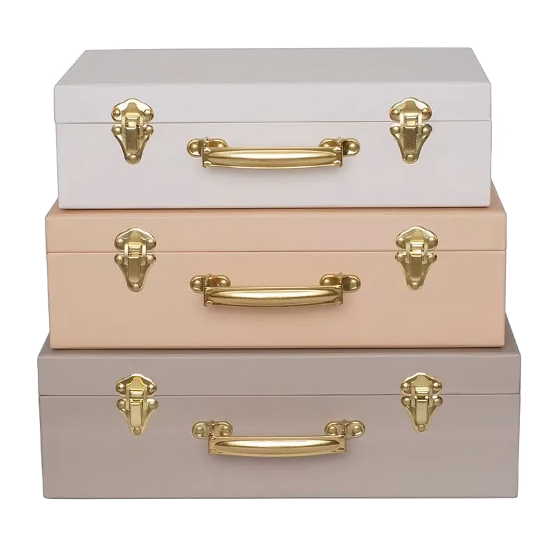 Jabadabado koffert 3-pack, beige