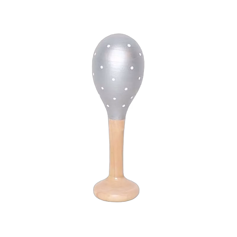 Jabadabado maraccas, silver