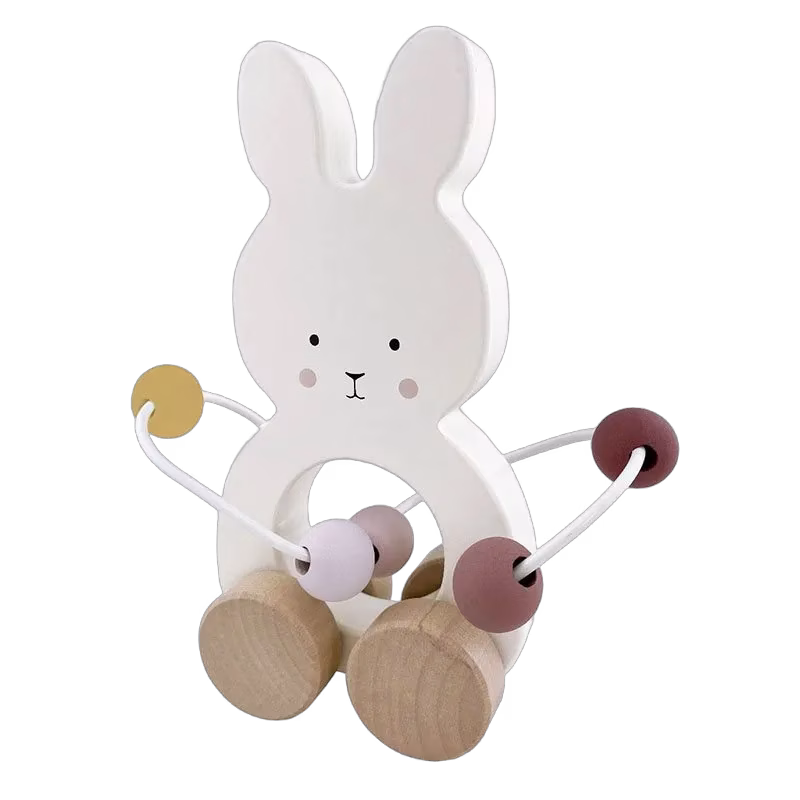 Jabadabado rulldjur bunny med kulram