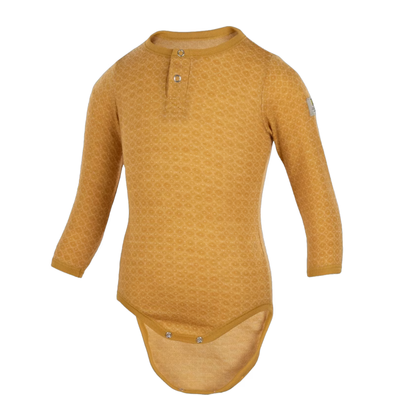 Janus Babywool Body, Yellow, 70, Bebiskläder