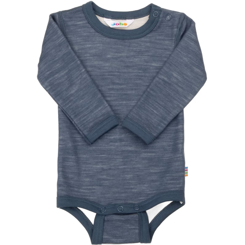 Joha Body Merinomix, Dark Denim, 70, Bebiskläder