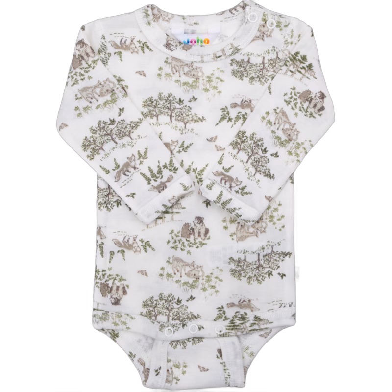 Joha Body Merinoull, Off White, 90, Bebiskläder