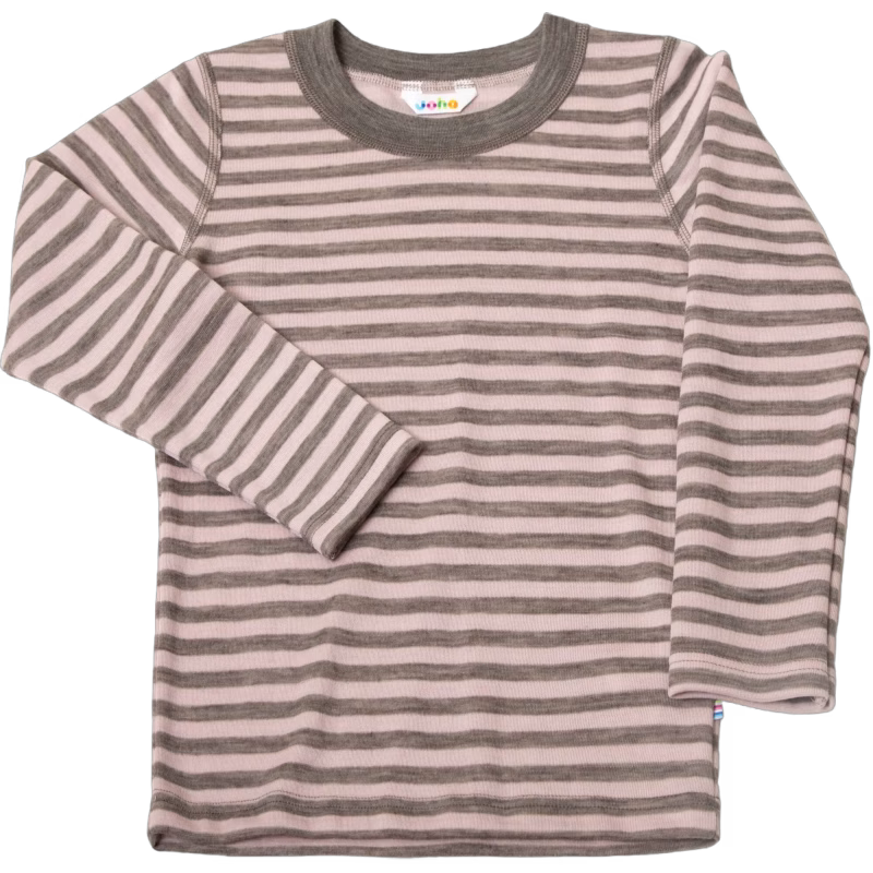 Joha Stripe Tröja, Pink, 150