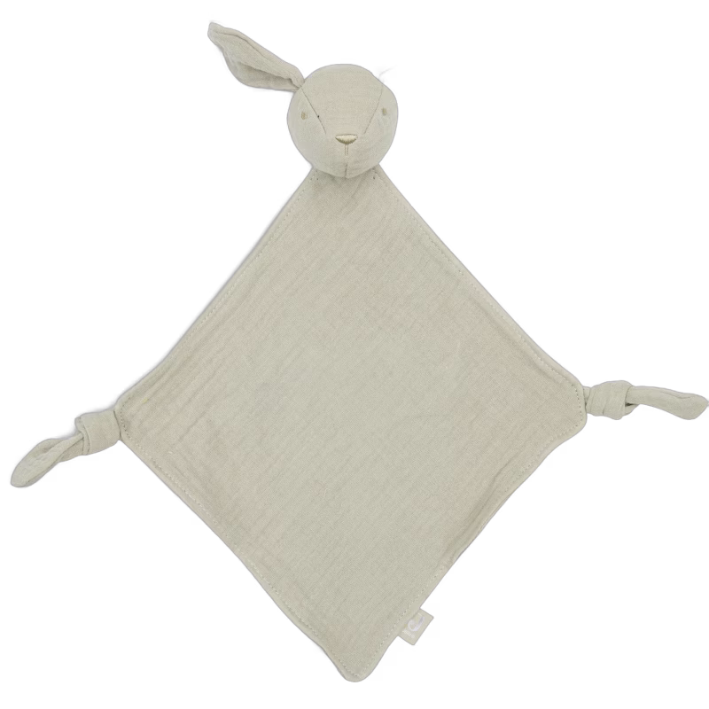 Jollein Bunny Ears Diinglis Snuttefilt, Olive Green