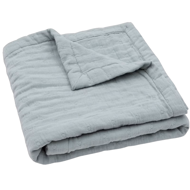 Jollein Filt Jaquar Muslin, Sea Green