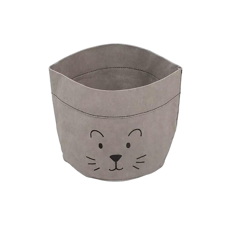 Jollein förvaringskorg paper, little lion grey