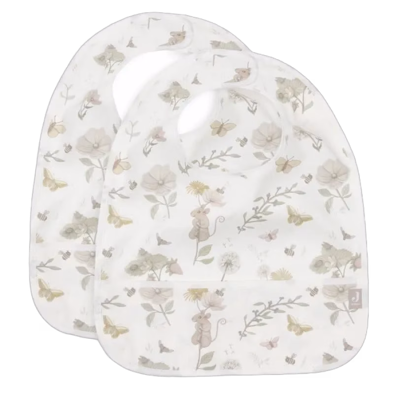 Jollein Haklapp 2-pack (Dreamy Mouse)