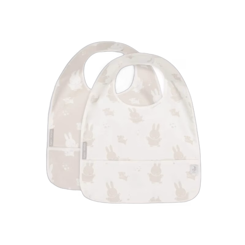 Jollein Haklapp Miffy och Snuffy 2-pack (Nougat)
