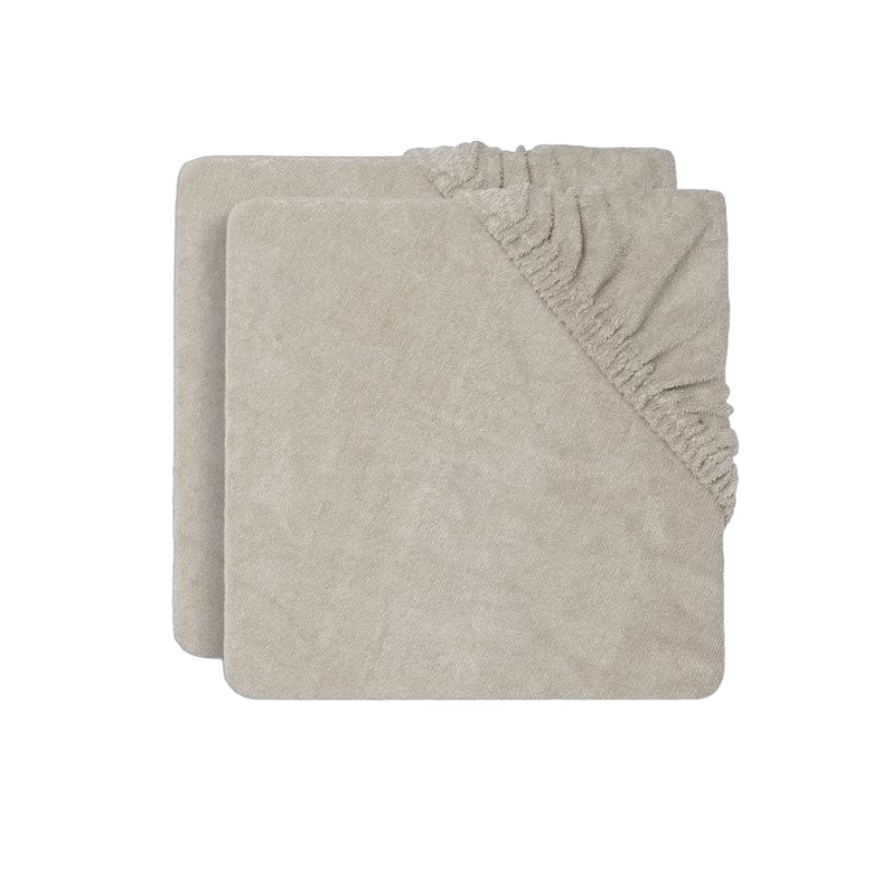 Jollein Skötbäddsöverdrag 2-pack (Nougat)