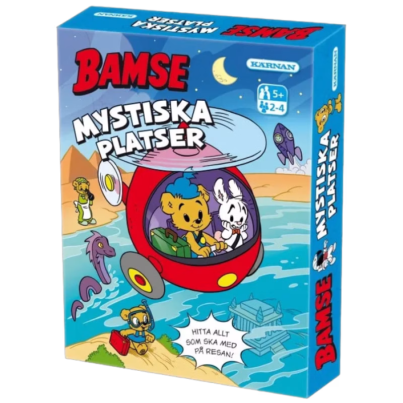 Kärnan Bamse Mystiska platser spel