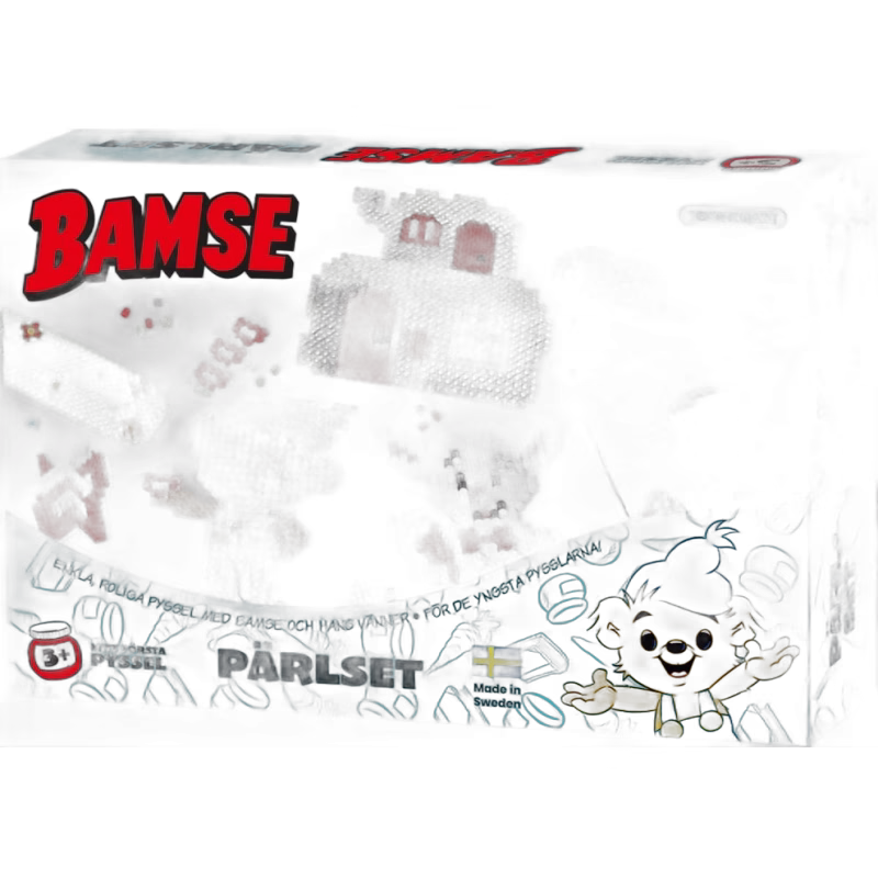 Kärnan Bamse pärlplattor
