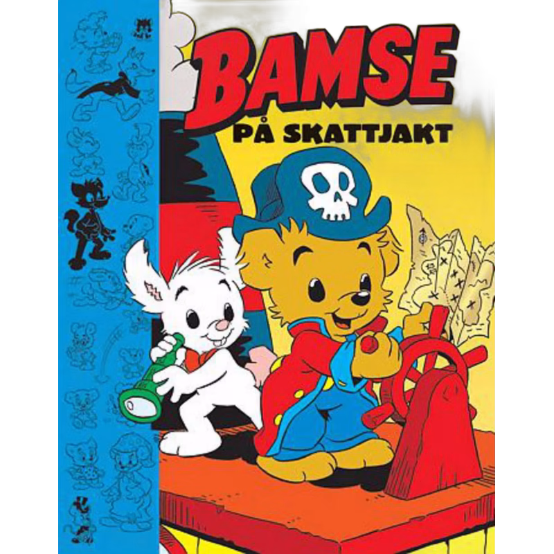 Kärnan Barnbok Bamse på Skattjakt