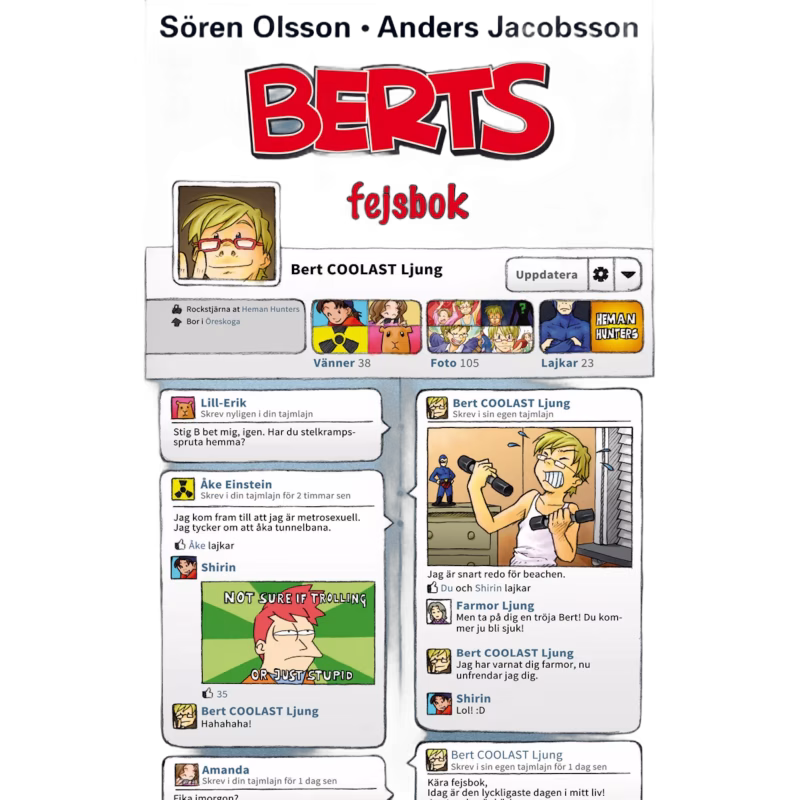 Kärnan Bok Berts Fejsbok