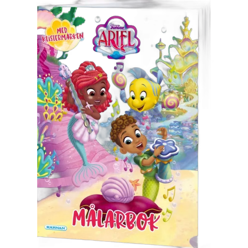 Kärnan Disney Princess Ariel Målarbok