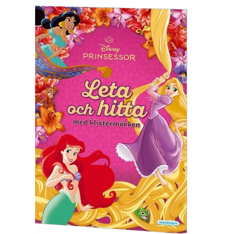 Kärnan Disney Princess Pysselbok Leta & Hitta