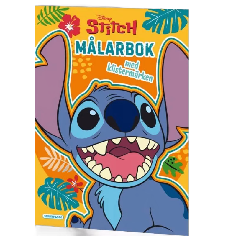 Kärnan Disney Stitch Målarbok