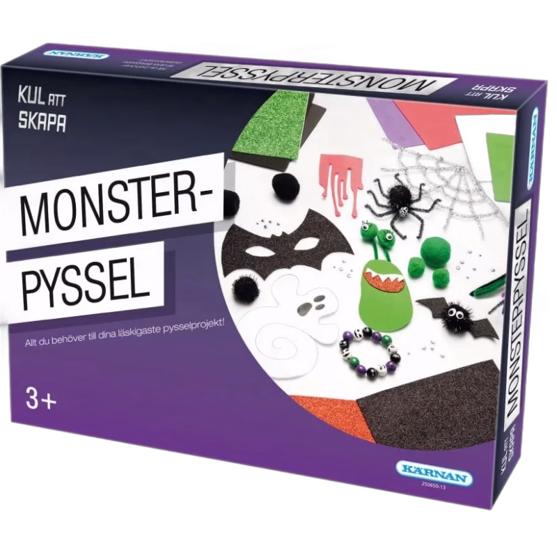 Kärnan Kul att skapa Monsterpyssel