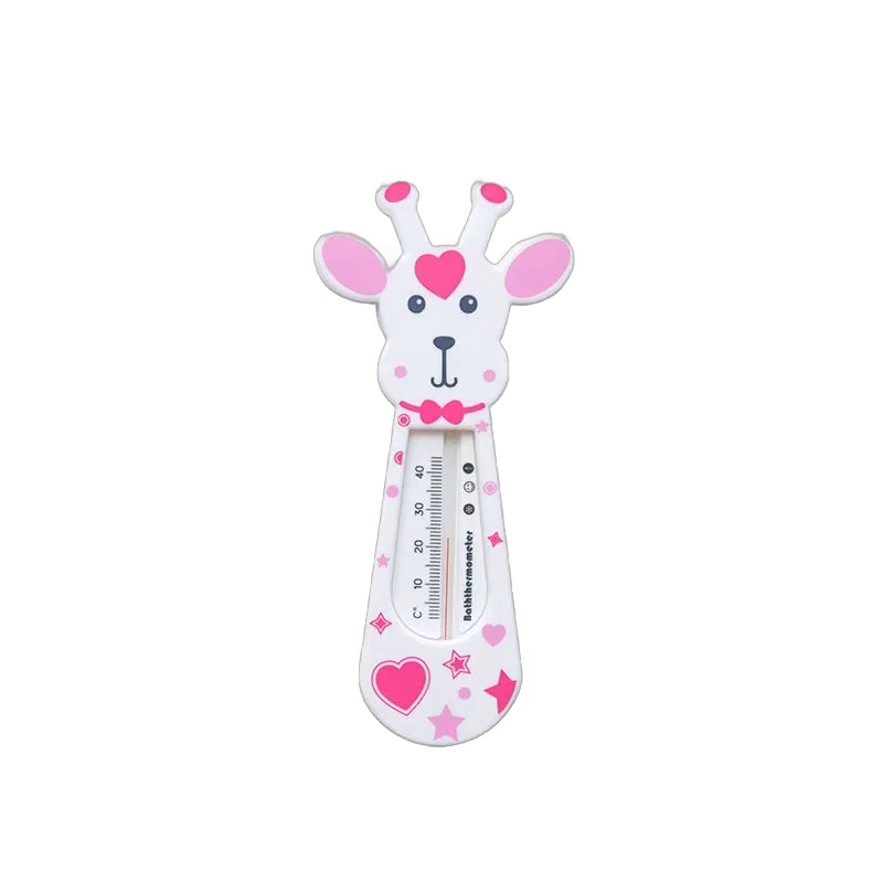 Kaxholmen badtermometer, giraff rosa