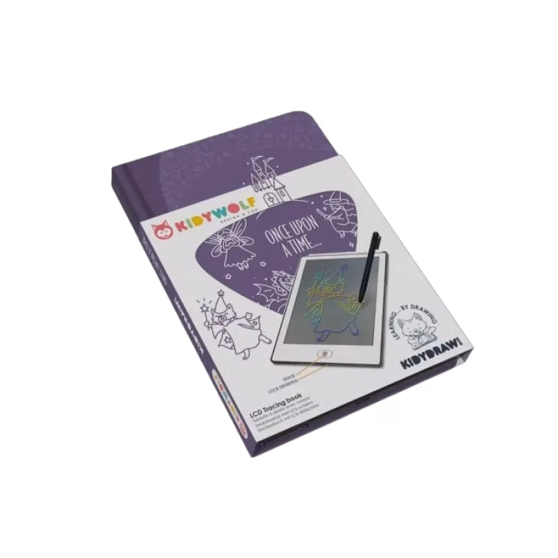 Kidywolf Skissblock med LCD-skärm Once Upon A Time