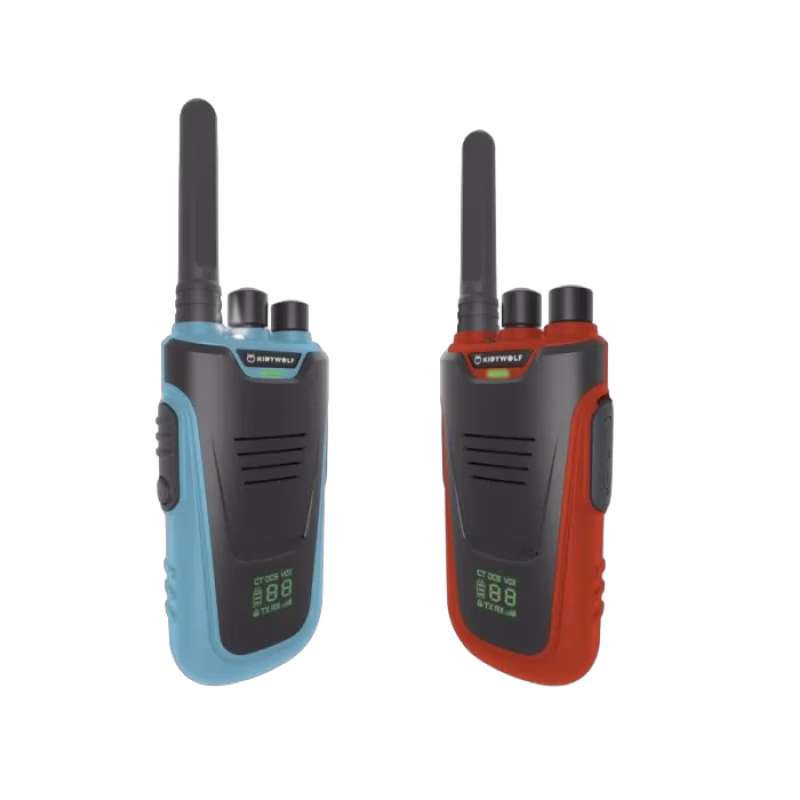 Kidywolf Walkie Talkie (Blå/Röd)