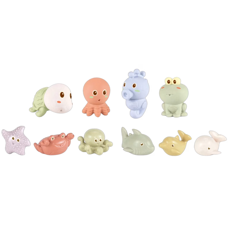 Kinder & Kids Badkarsfigurer havsdjur 10 st