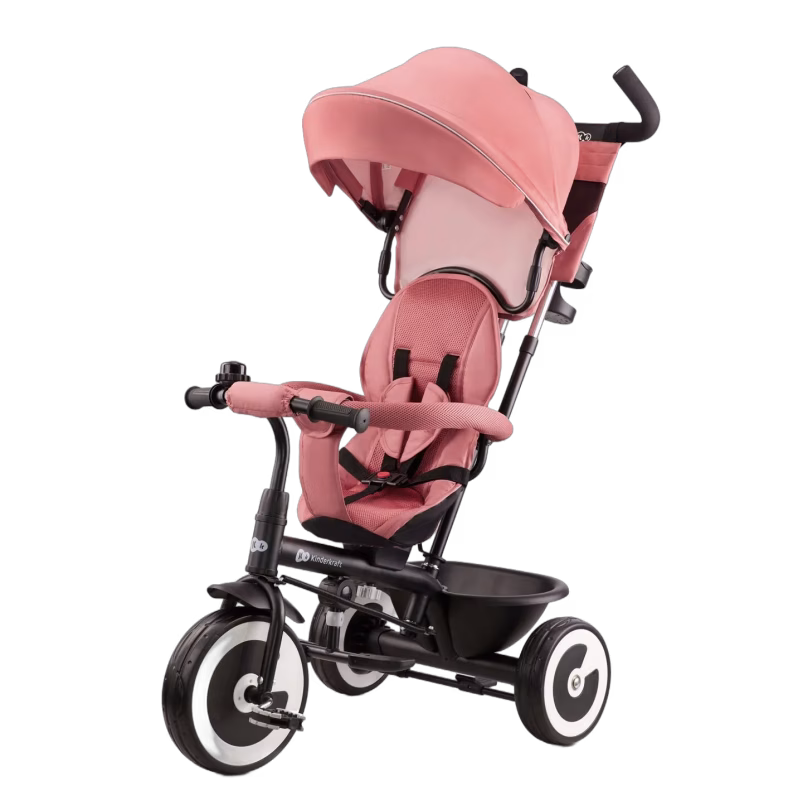 Kinderkraft Aston Trehjuling, Rose Pink