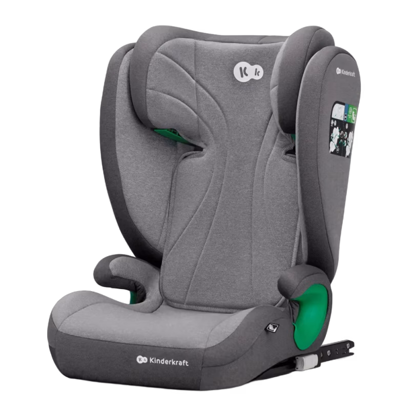 Kinderkraft Junior Fix 2 I-Size Grå