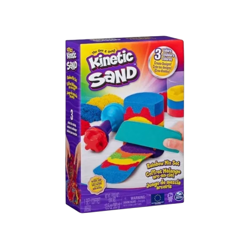 Kinetic Sand Rainbow Mix Set