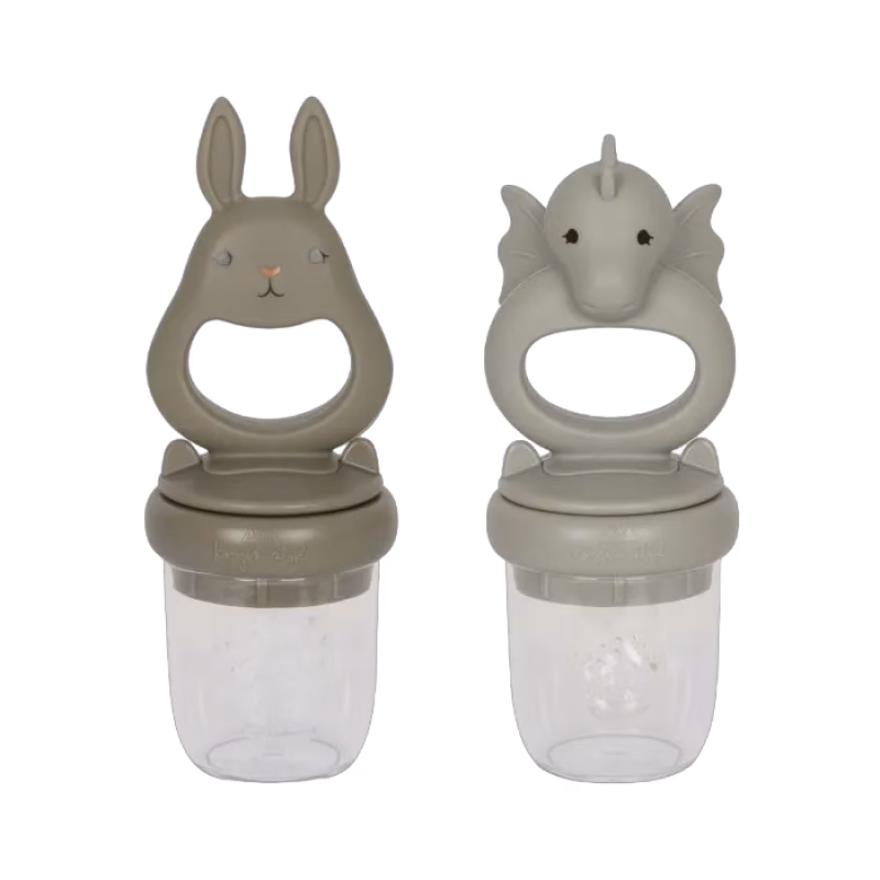 Konges Slöjd Fruit Feeder Drake/Kanin 2-pack (Beach/Stone)